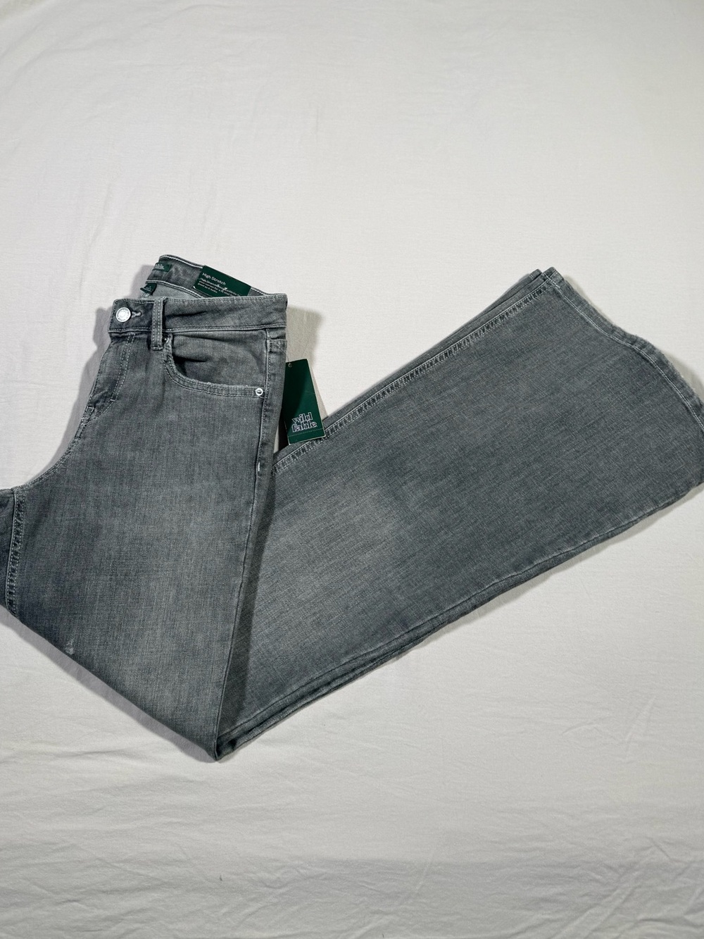 Women’s-Teens wild fable Gray Boot-Cut Jeans